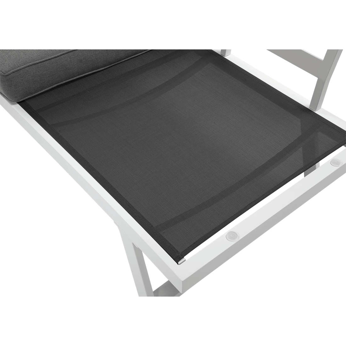 Narożnik modułowy aluminiowy MIDWAY White