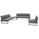 MIDWAY CORNER SOFA DARK GREY