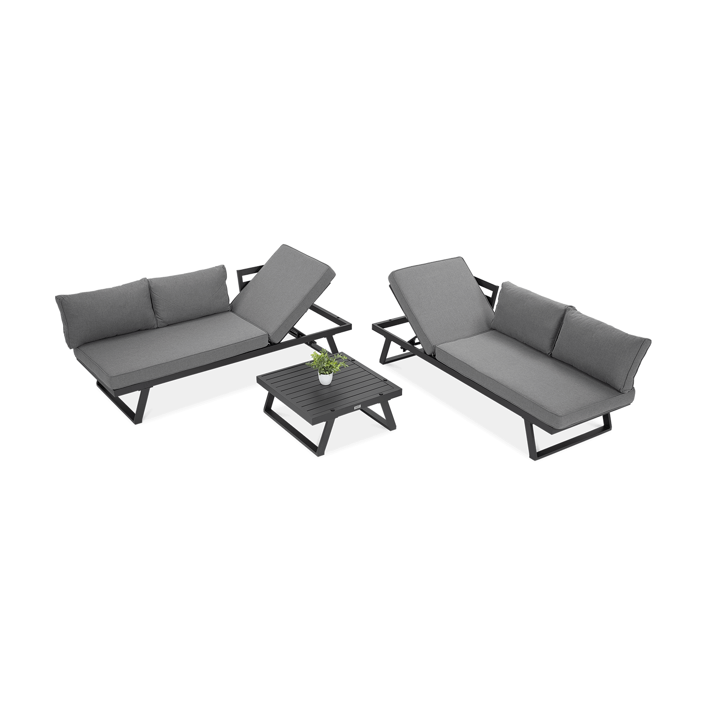 MIDWAY CORNER SOFA DARK GREY