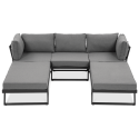 MIDWAY CORNER SOFA DARK GREY