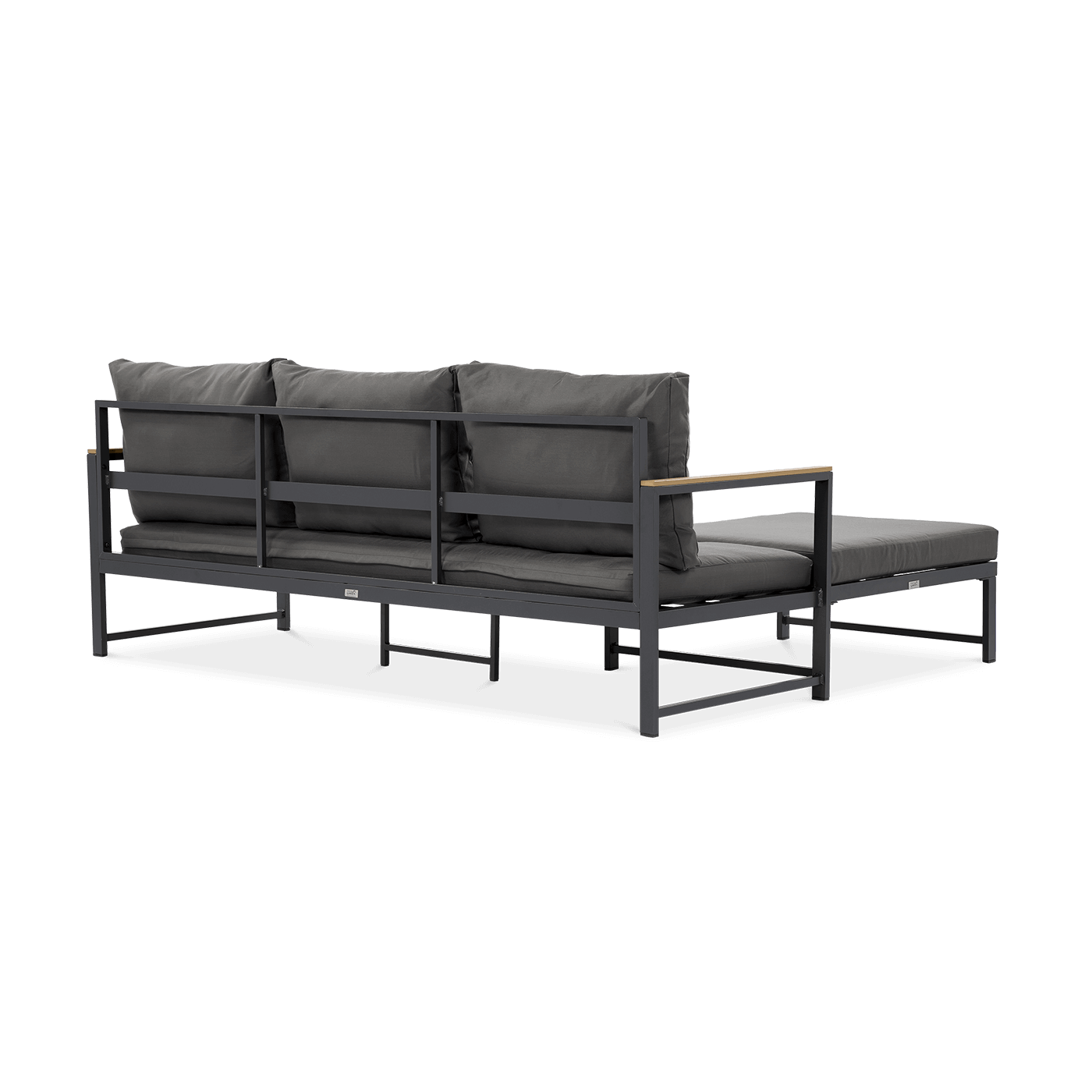 Narożnik do ogrodu Orlando - Fotel Dark Grey