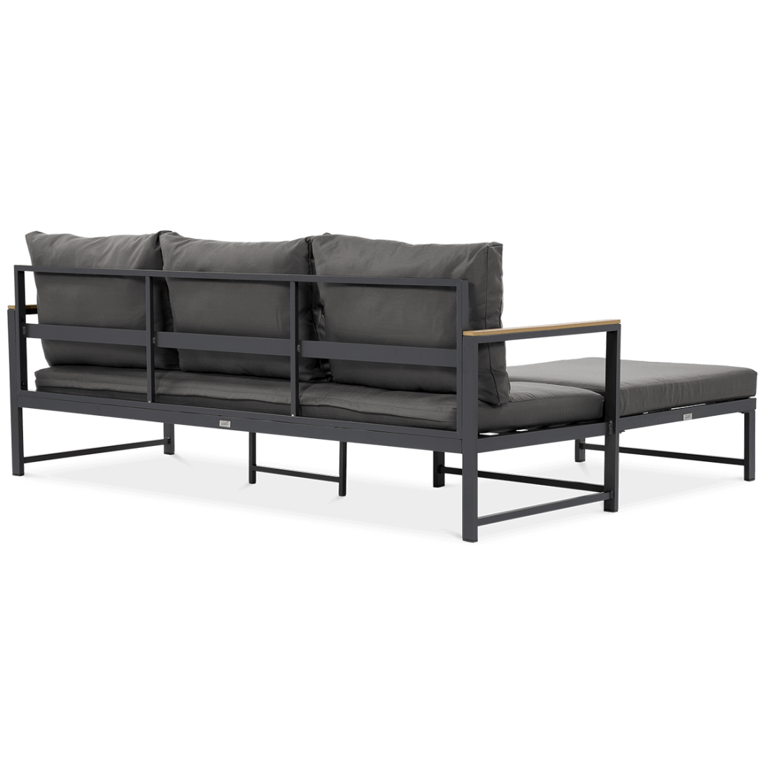 Narożnik do ogrodu Orlando - Fotel Dark Grey