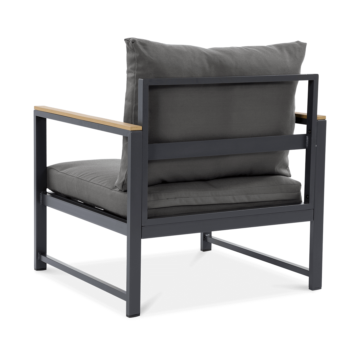 Narożnik do ogrodu Orlando - Fotel Dark Grey