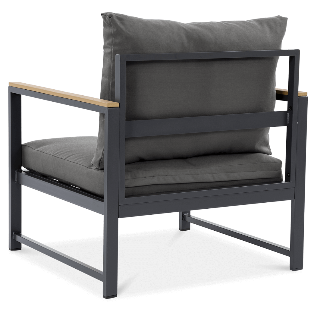 Narożnik do ogrodu Orlando - Fotel Dark Grey