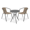 Zestaw Ogrodowy na Balkon Simple 21 Cappucino