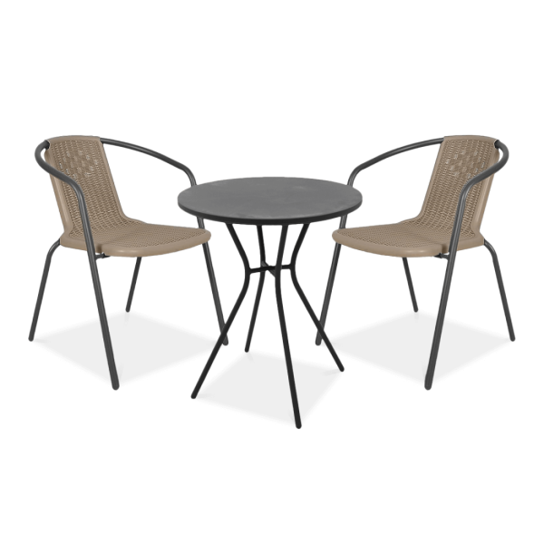 Zestaw Ogrodowy na Balkon Simple 21 Cappucino