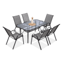 Meble ogrodowe Bologna Mixed Grey na taras