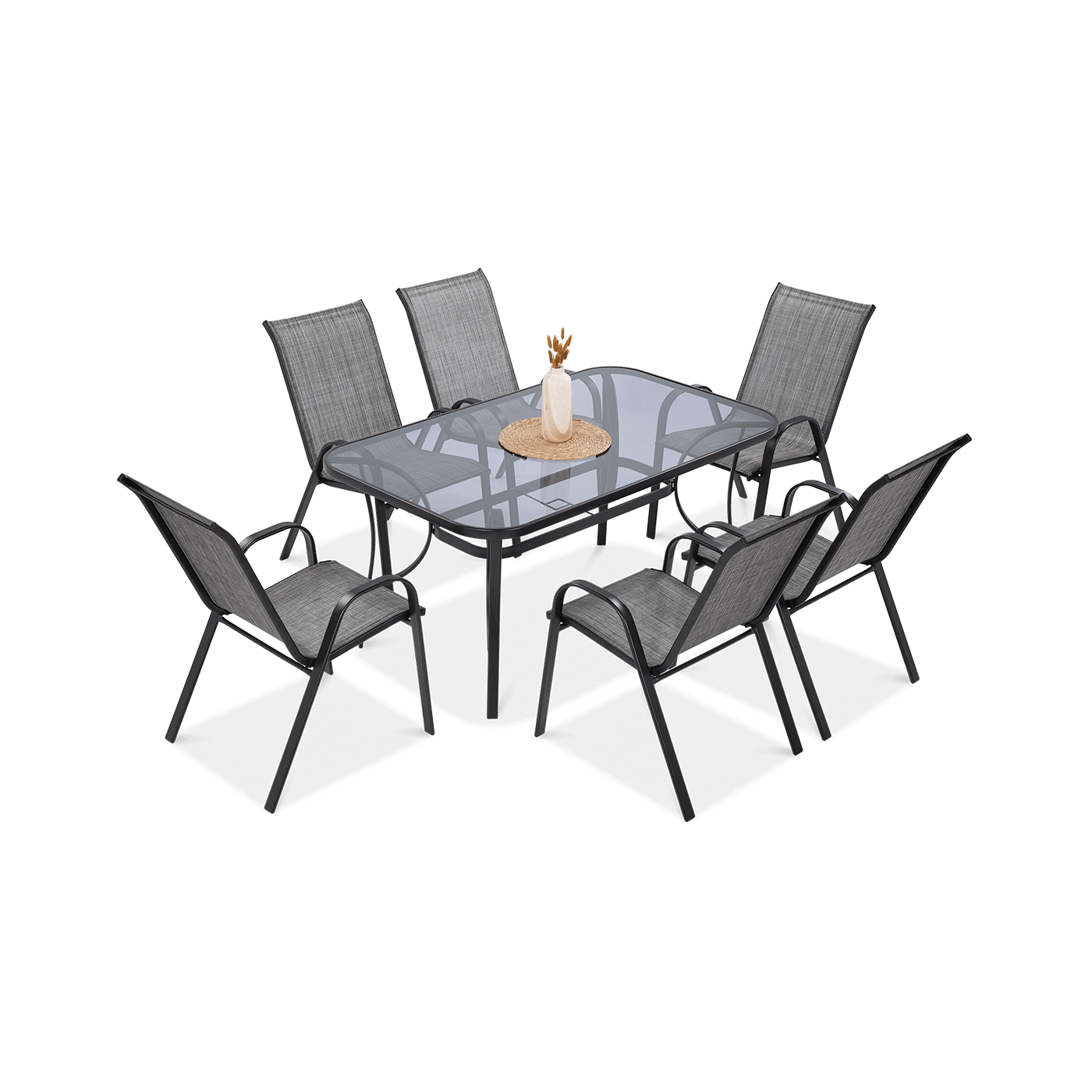 Meble ogrodowe Bologna Mixed Grey na taras