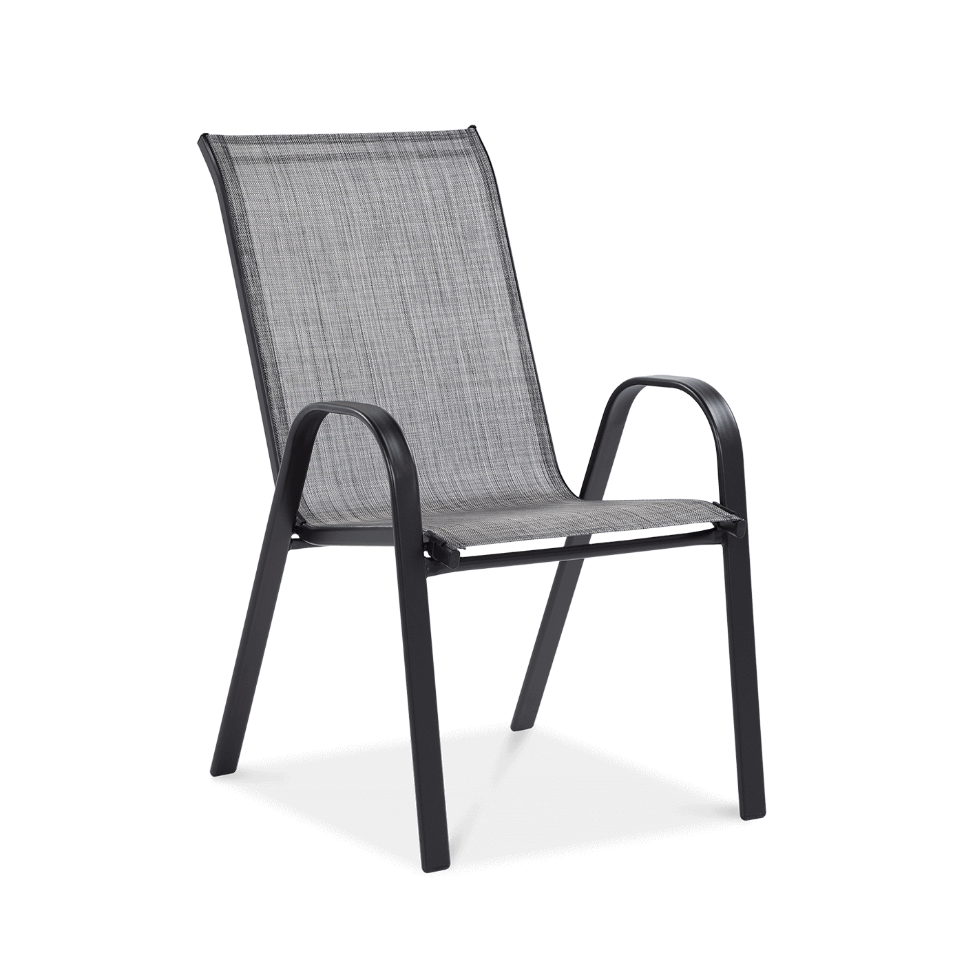 Przód szarego krzesła Bologna