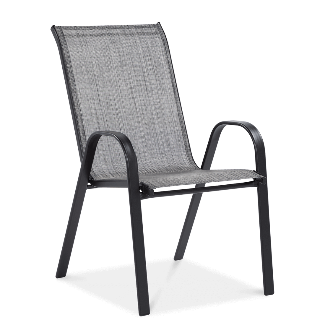 Przód szarego krzesła Bologna