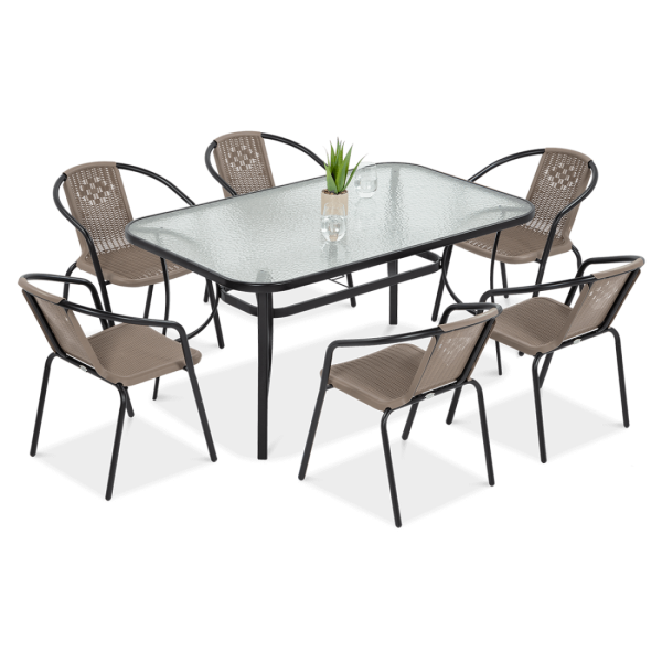 Zestaw ogrodowy Simple 1506 - Kolor Cappuccino