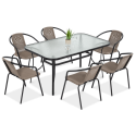 Zestaw ogrodowy Simple 1506 - Kolor Cappuccino