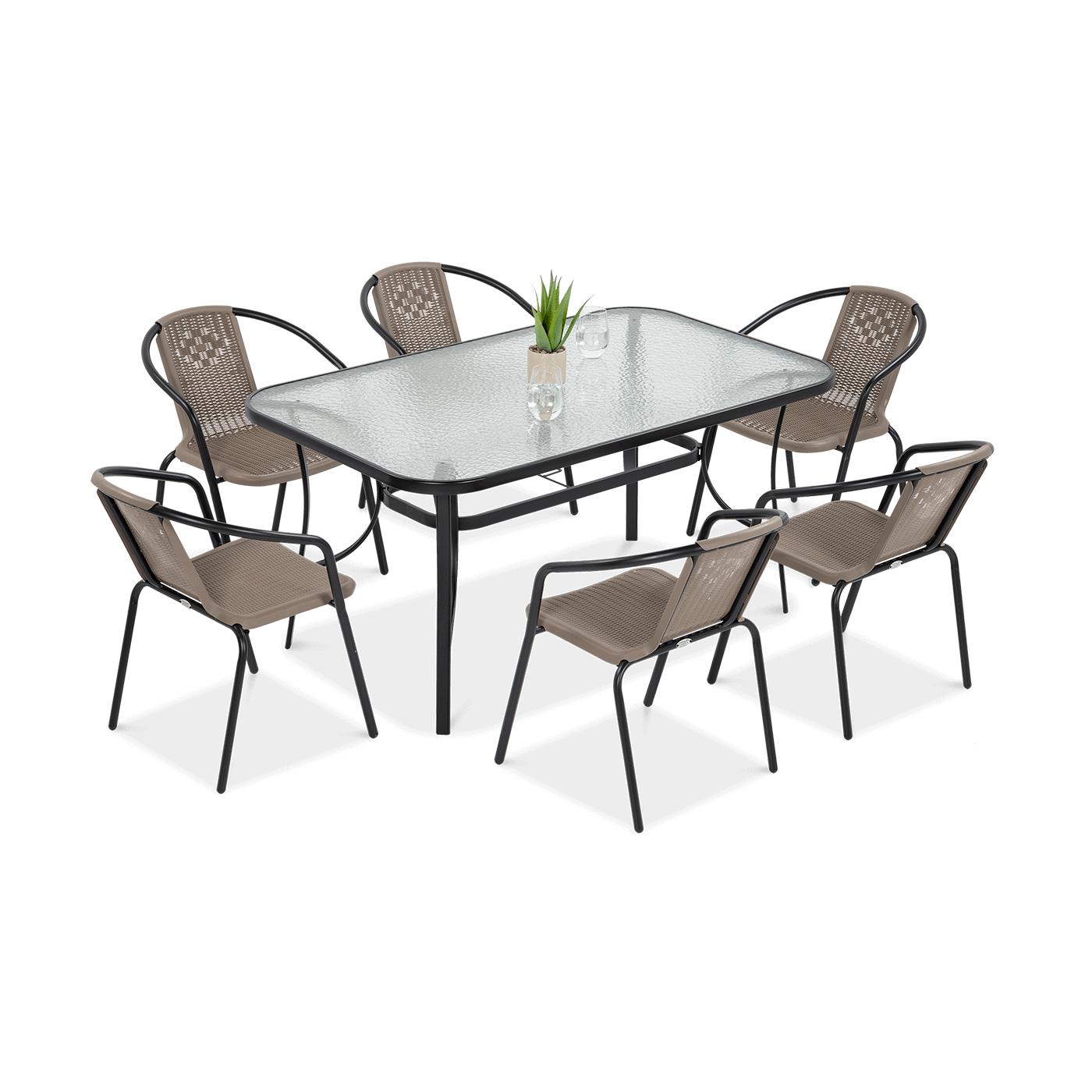 Zestaw ogrodowy Simple 1506 - Kolor Cappuccino