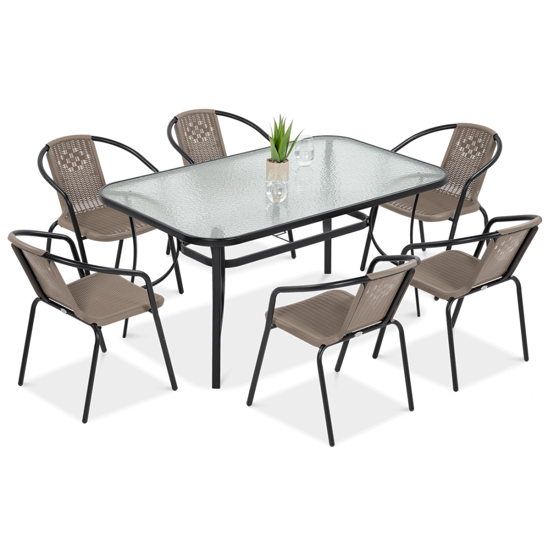 Zestaw ogrodowy Simple 1506 - Kolor Cappuccino