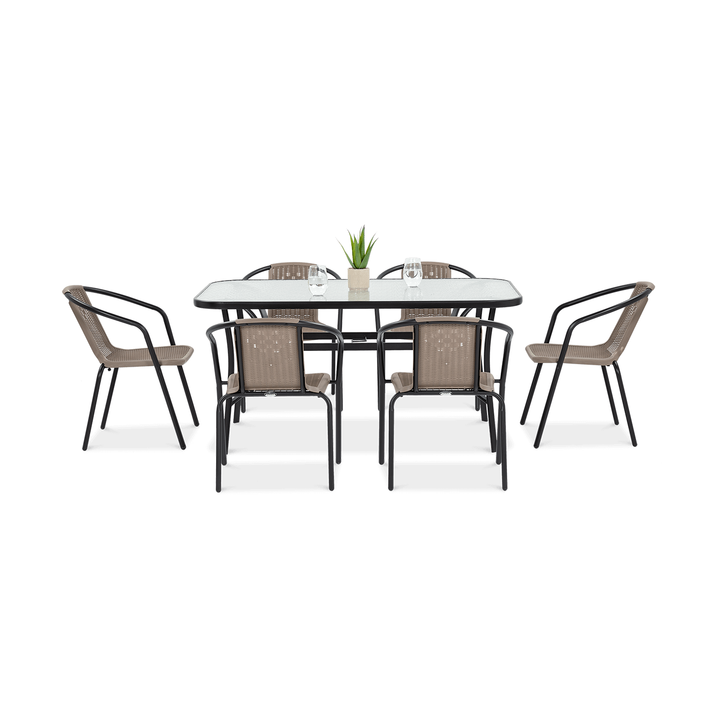 Zestaw ogrodowy Simple 1506 - Kolor Cappuccino