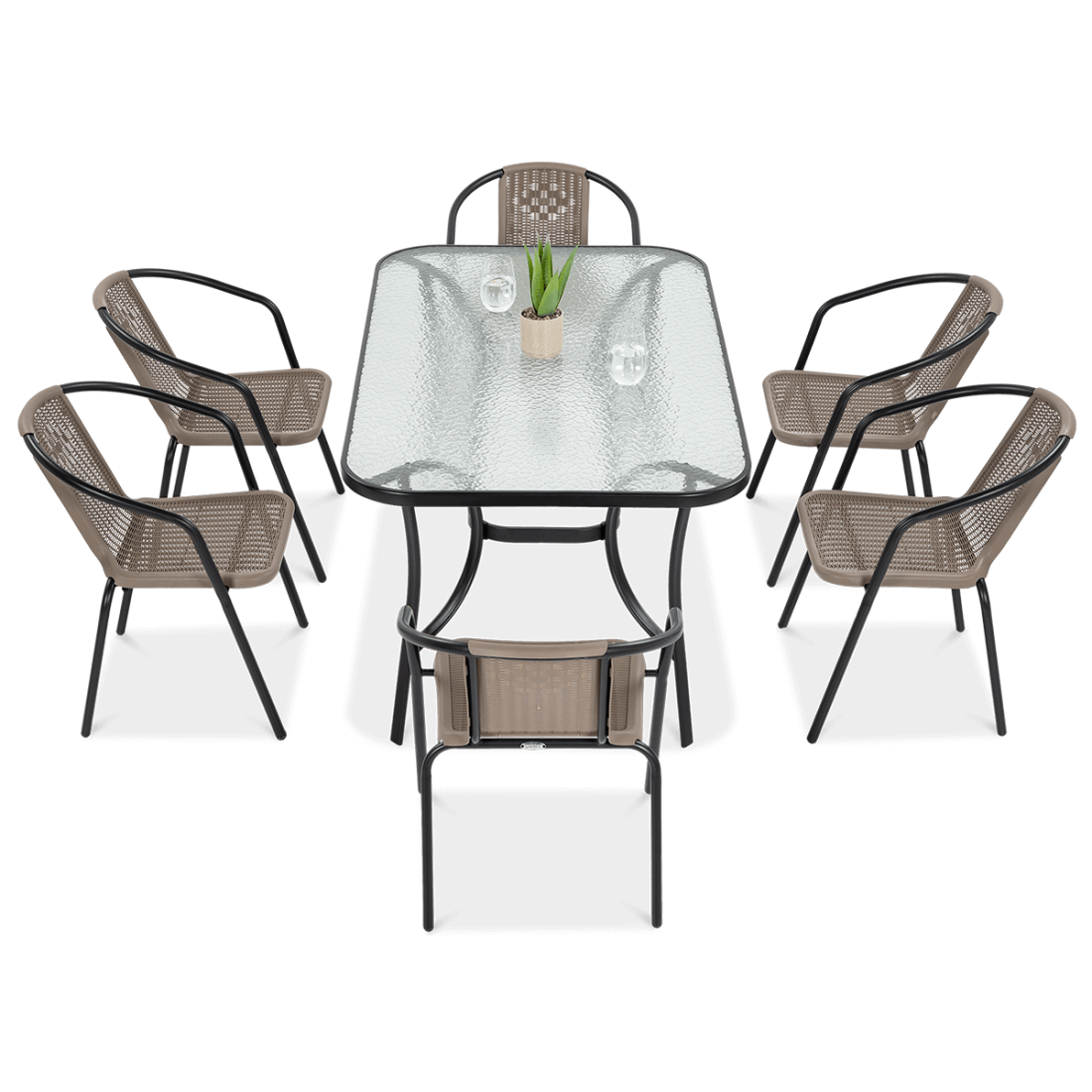 Zestaw ogrodowy Simple 1506 - Kolor Cappuccino