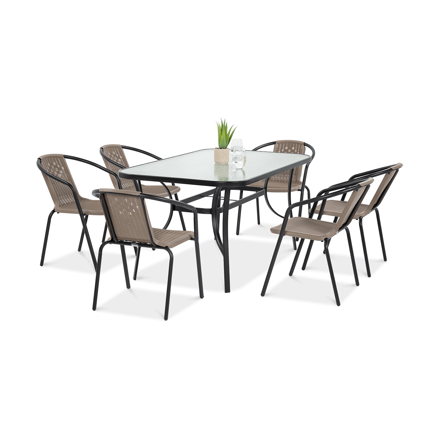 Zestaw ogrodowy Simple 1506 - Kolor Cappuccino