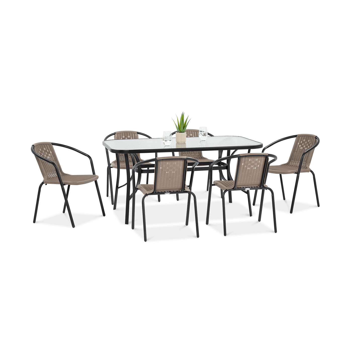 Zestaw ogrodowy Simple 1506 - Kolor Cappuccino