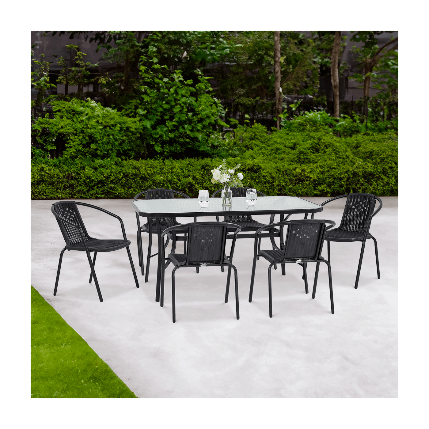 SIMPLE 150/6 GRAPHITE SET