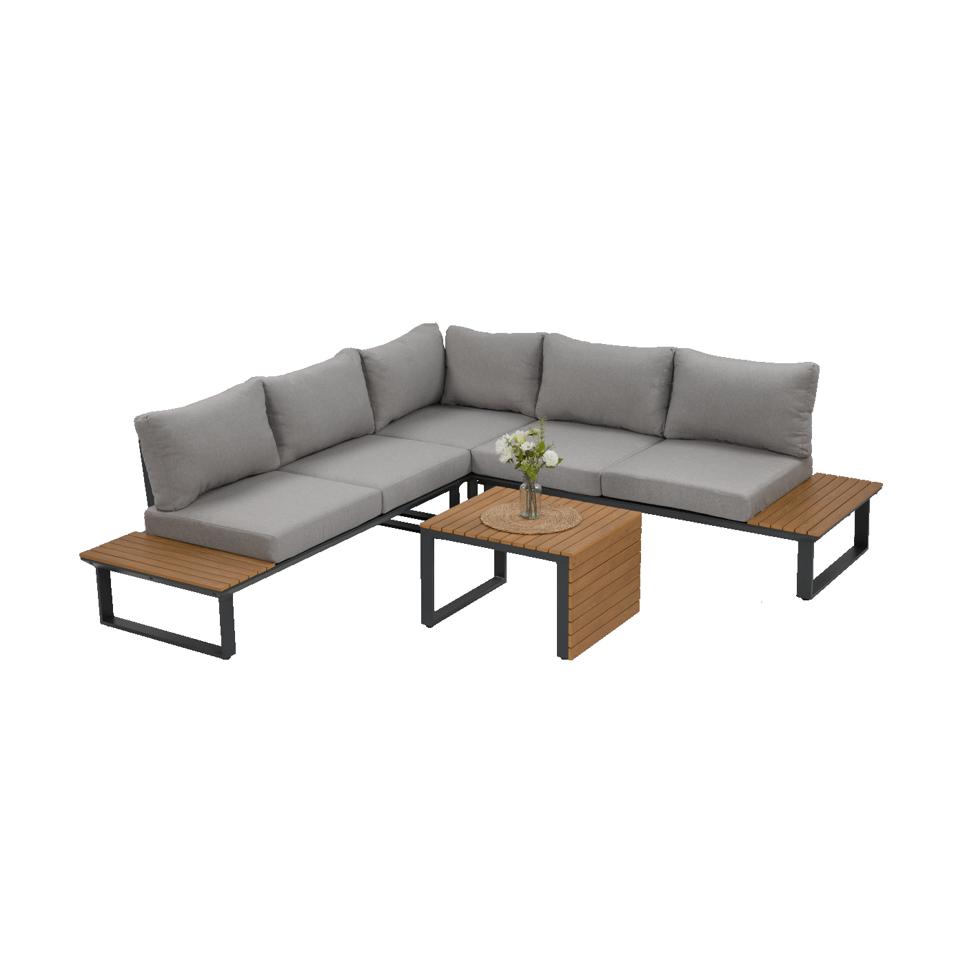 narożnik pasadena dark grey