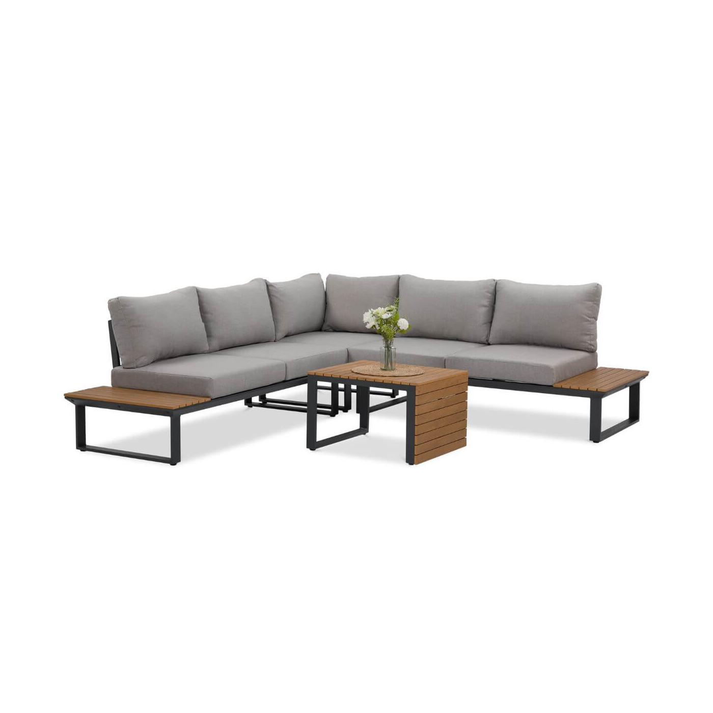 narożnik ogrodowy dark grey focus garden