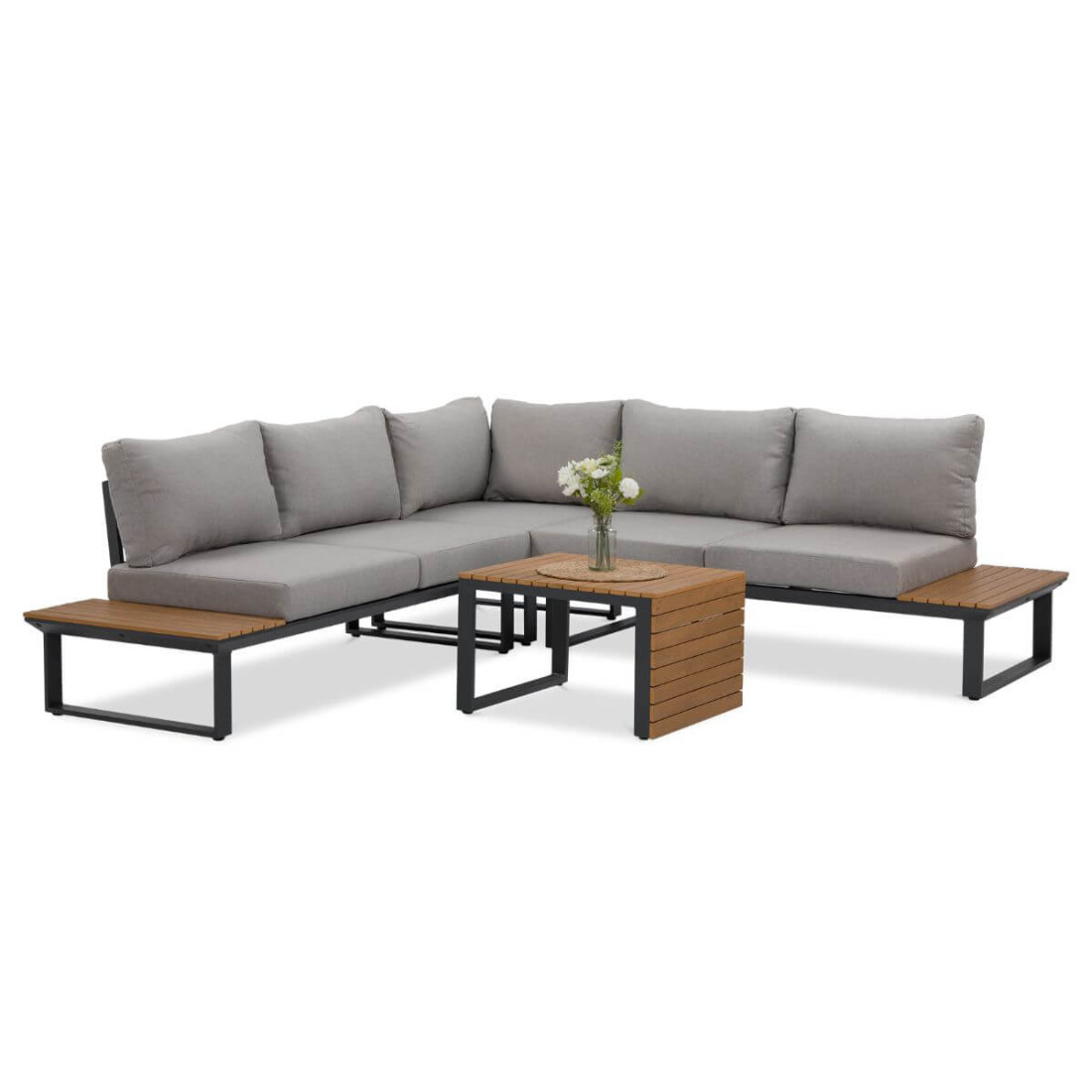 narożnik ogrodowy dark grey focus garden