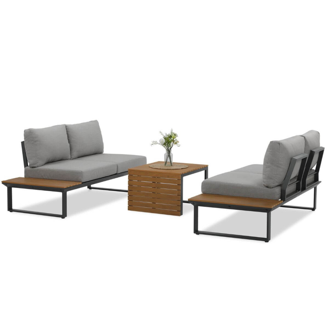 widok boczny na narożnik ogrodowy pasadena