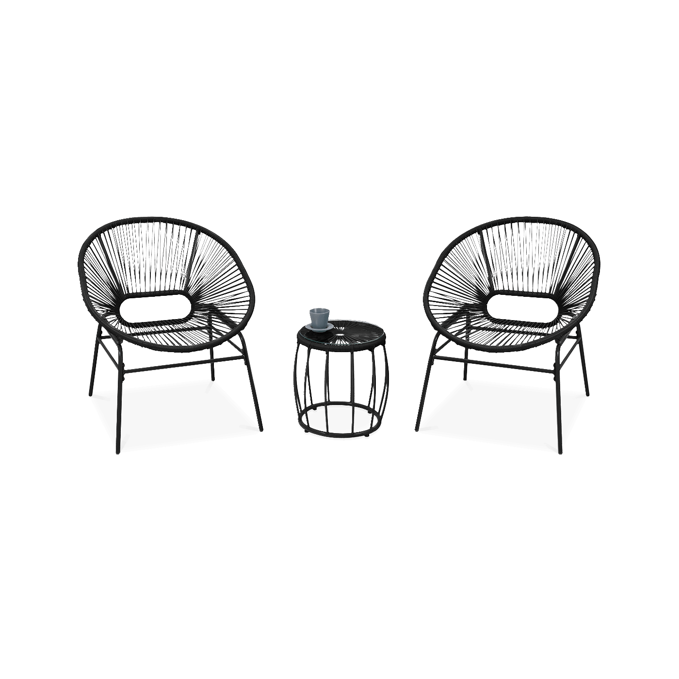 Zestaw Mebli Ogrodowych Maya 21 Black