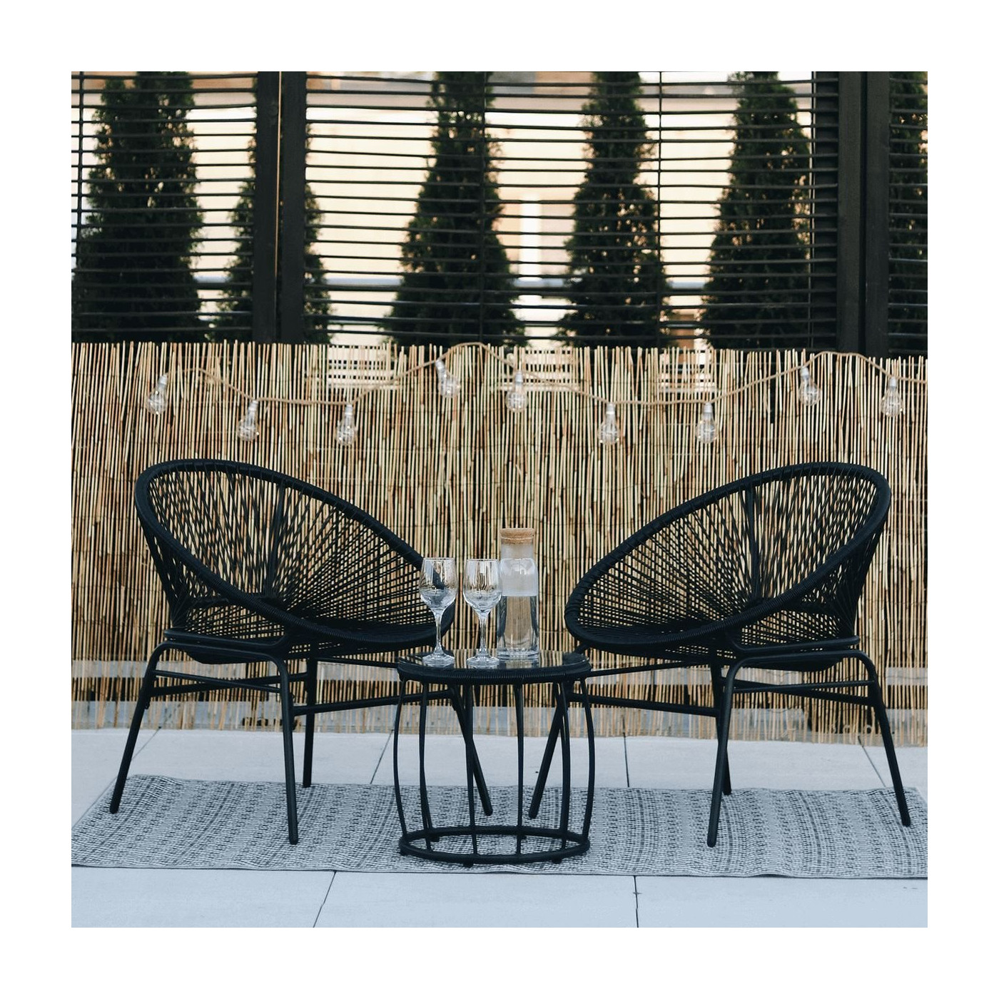 Zestaw Mebli Ogrodowych Maya 21 Black