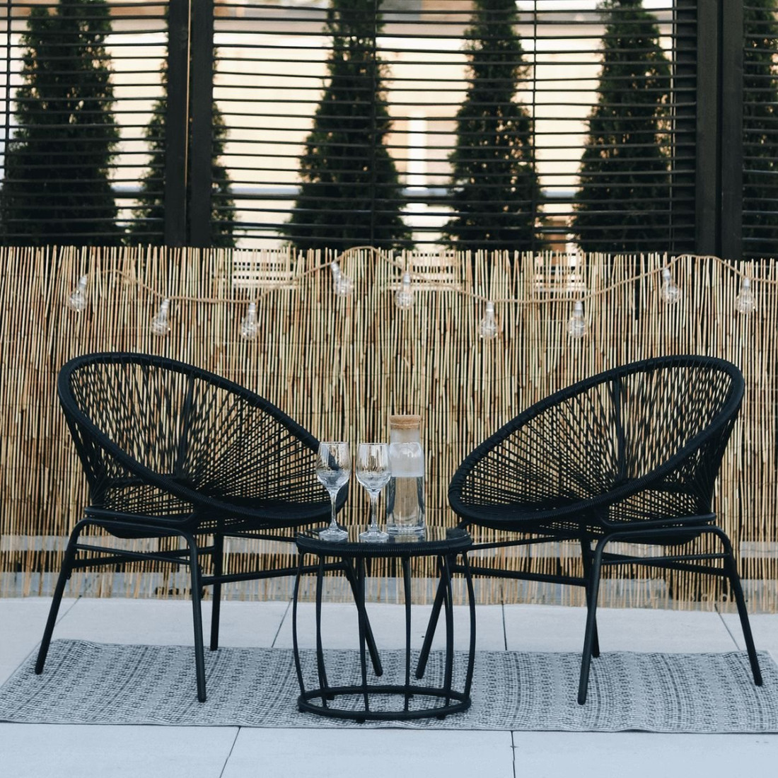 Zestaw Mebli Ogrodowych Maya 21 Black