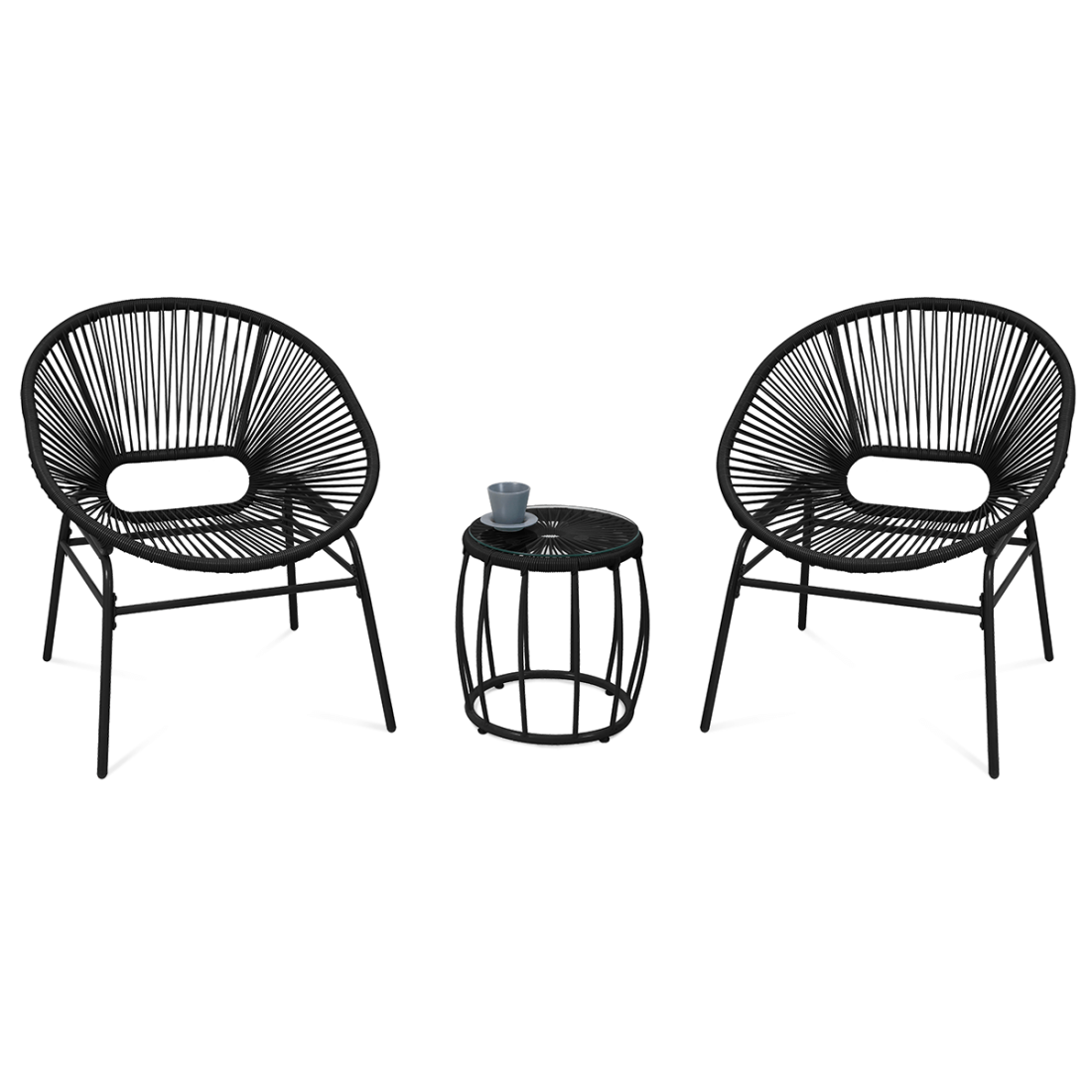 Zestaw Mebli Ogrodowych Maya 21 Black