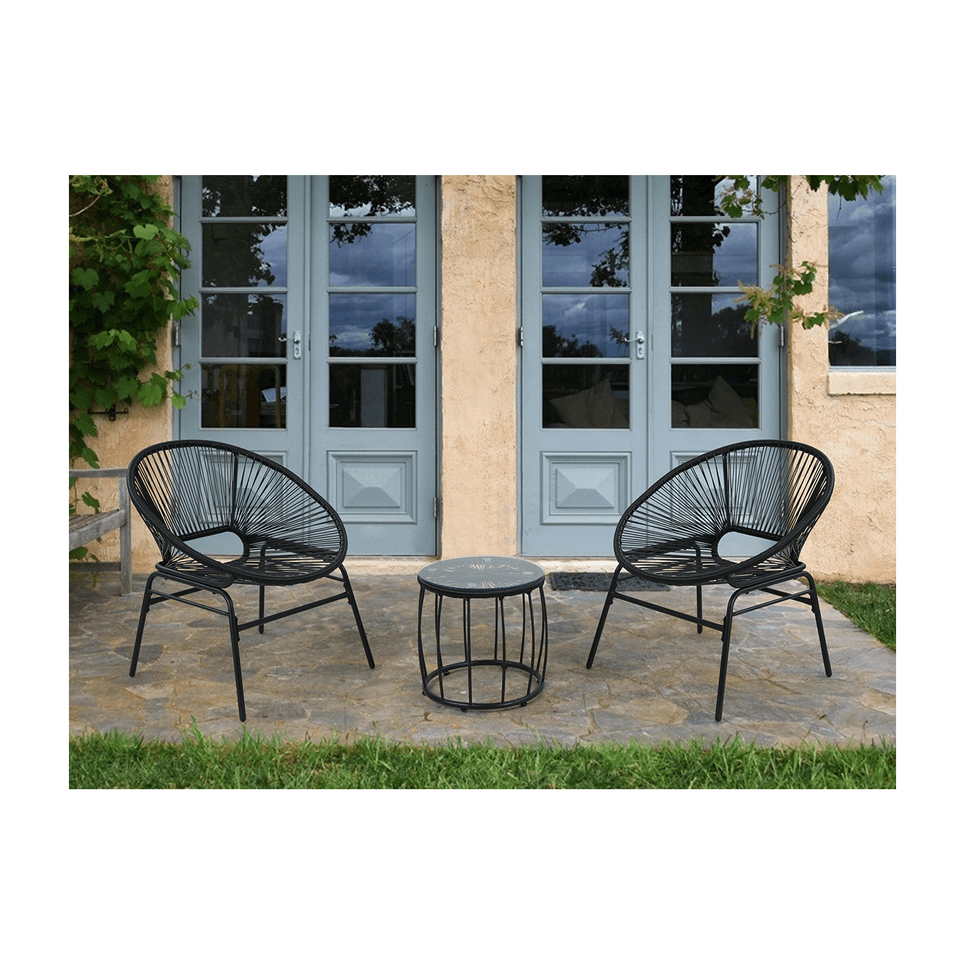 Zestaw Mebli Ogrodowych Maya 21 Black