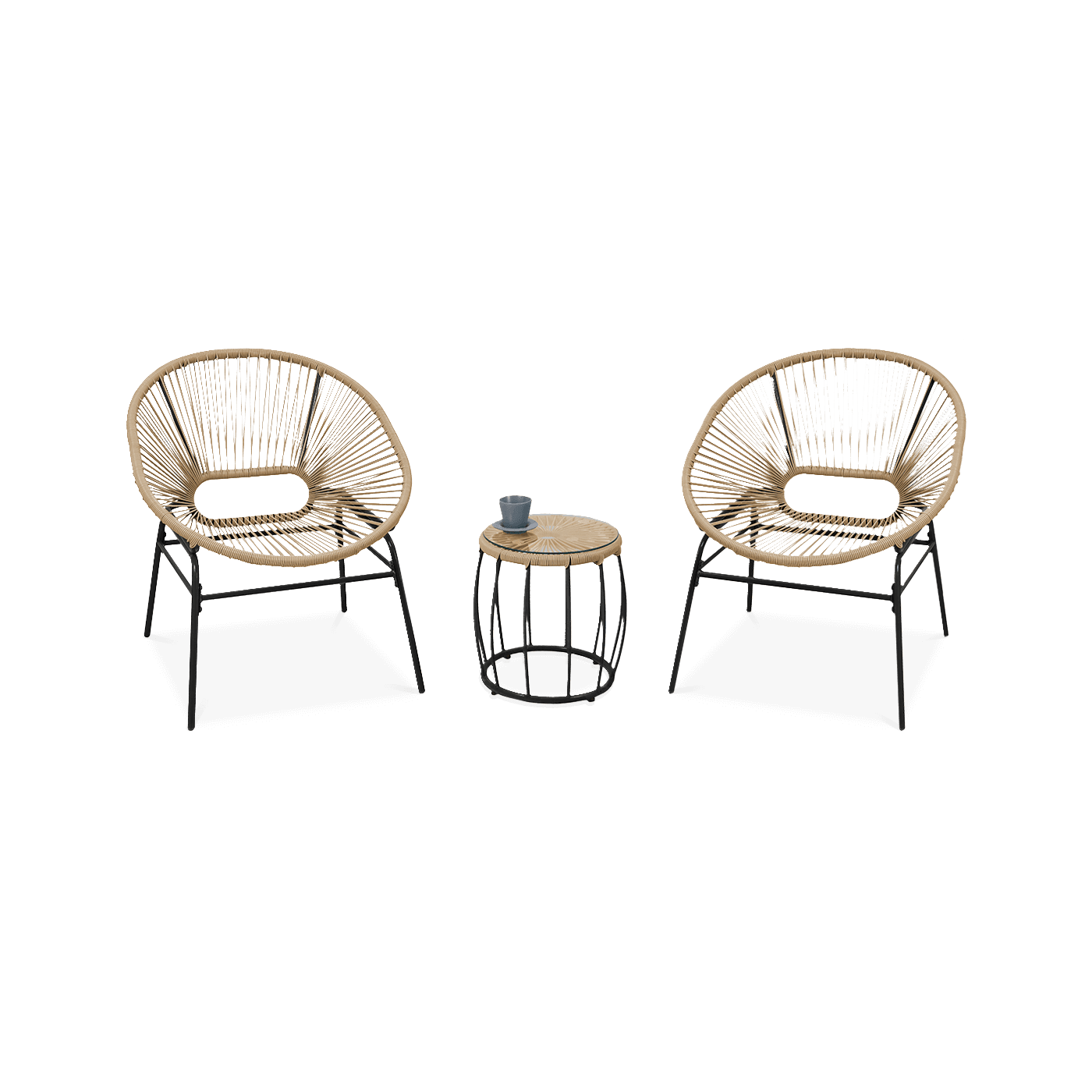 Zestaw mebli ogrodowych Maya Beige