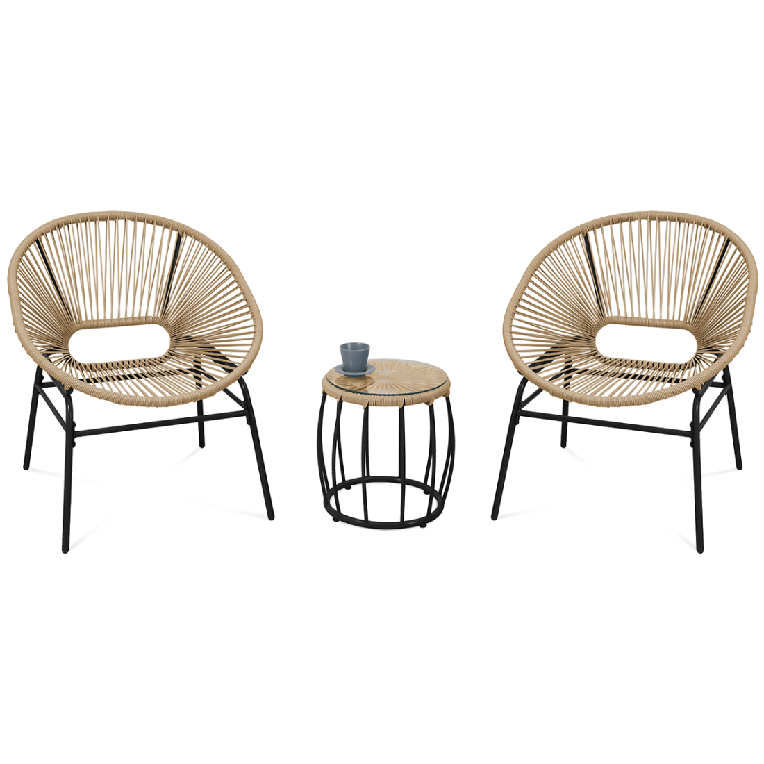 Zestaw mebli ogrodowych Maya Beige