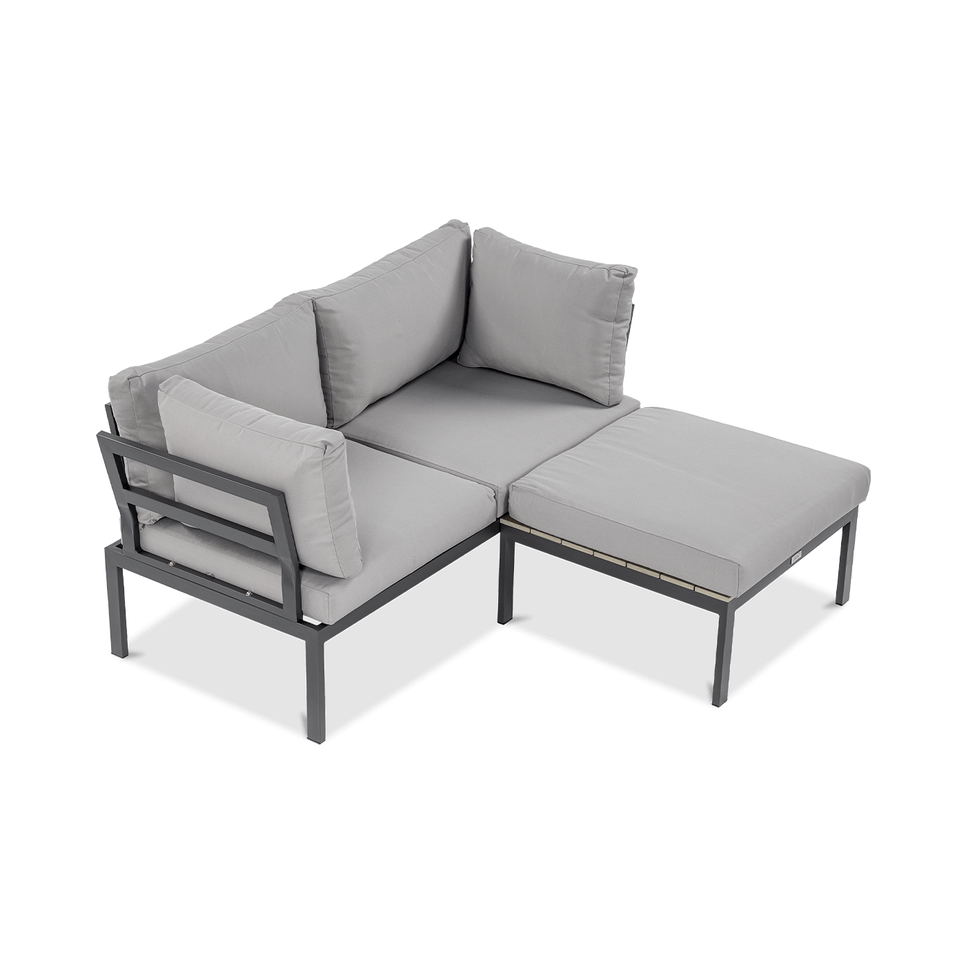 zestaw na ogród java sofa ogrodowa i stolik, z możliwością zmiany w element narożny