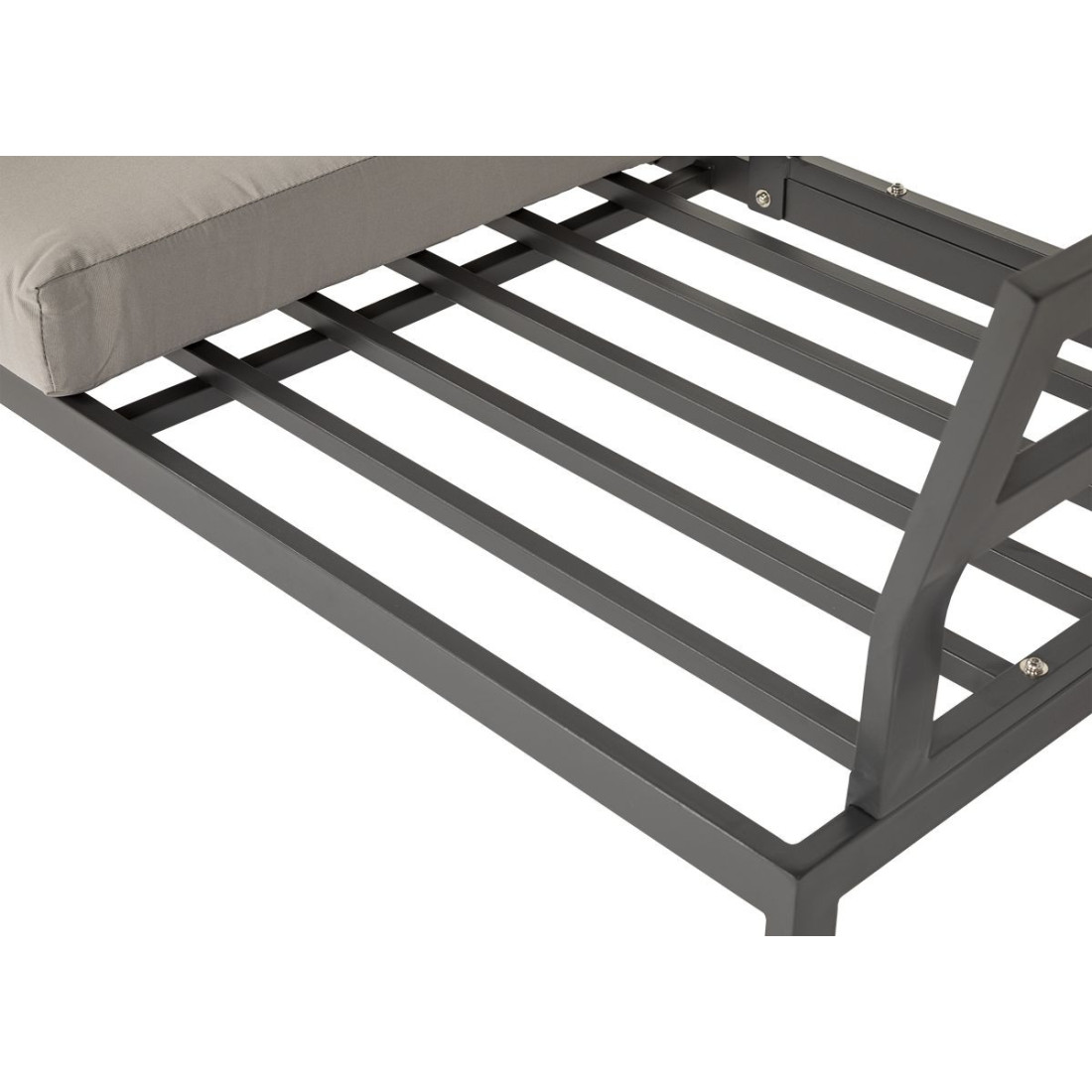 tył sofy java w kolorze jasno szarym