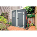 Domek ogrodowy Manor Pent 6x4, 183,5x111cm, Keter, aranżacja w ogrodzie