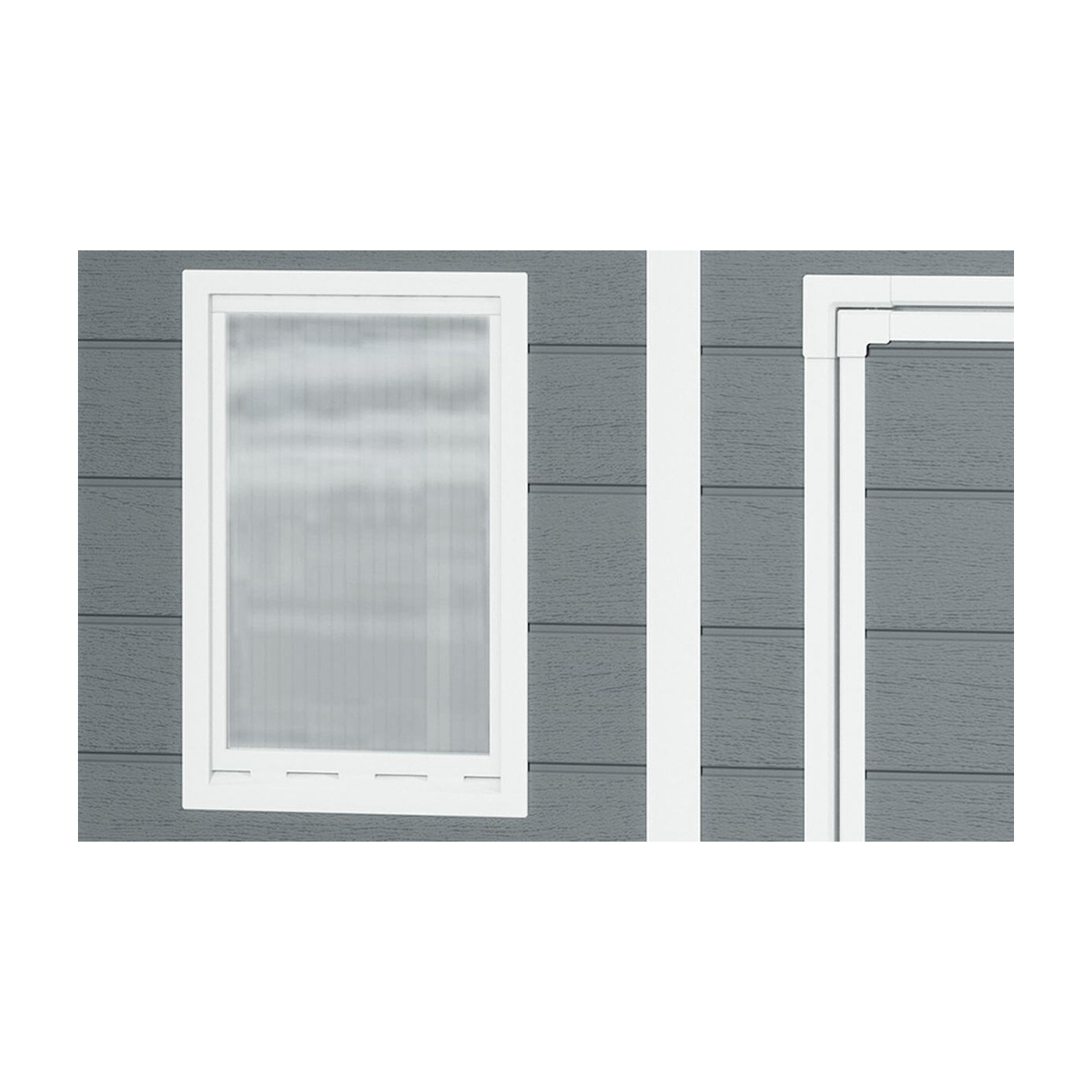 Domek ogrodowy Manor Pent 6x4, 183,5x111cm, Keter, okno