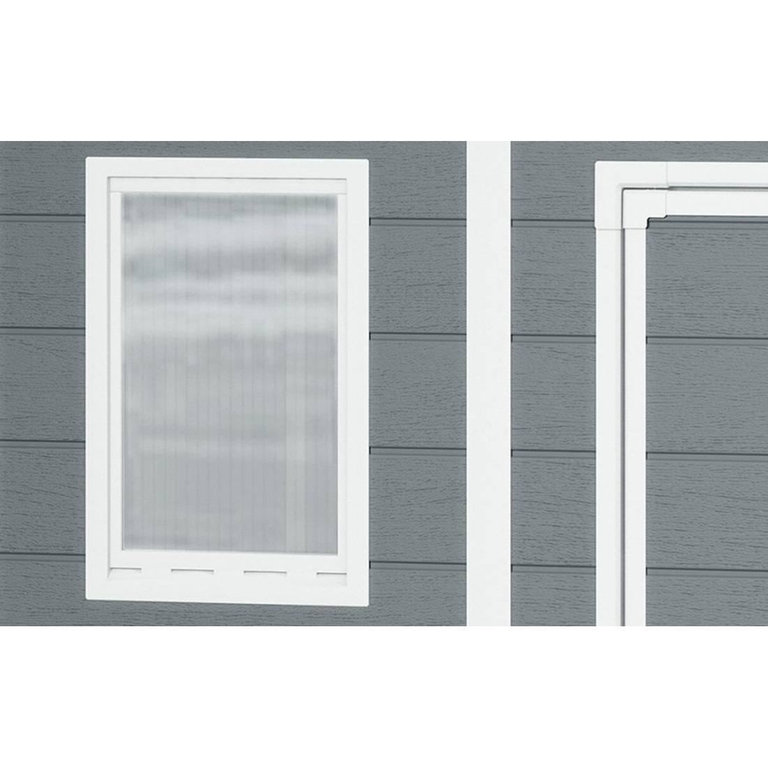 Domek ogrodowy Manor Pent 6x4, 183,5x111cm, Keter, okno