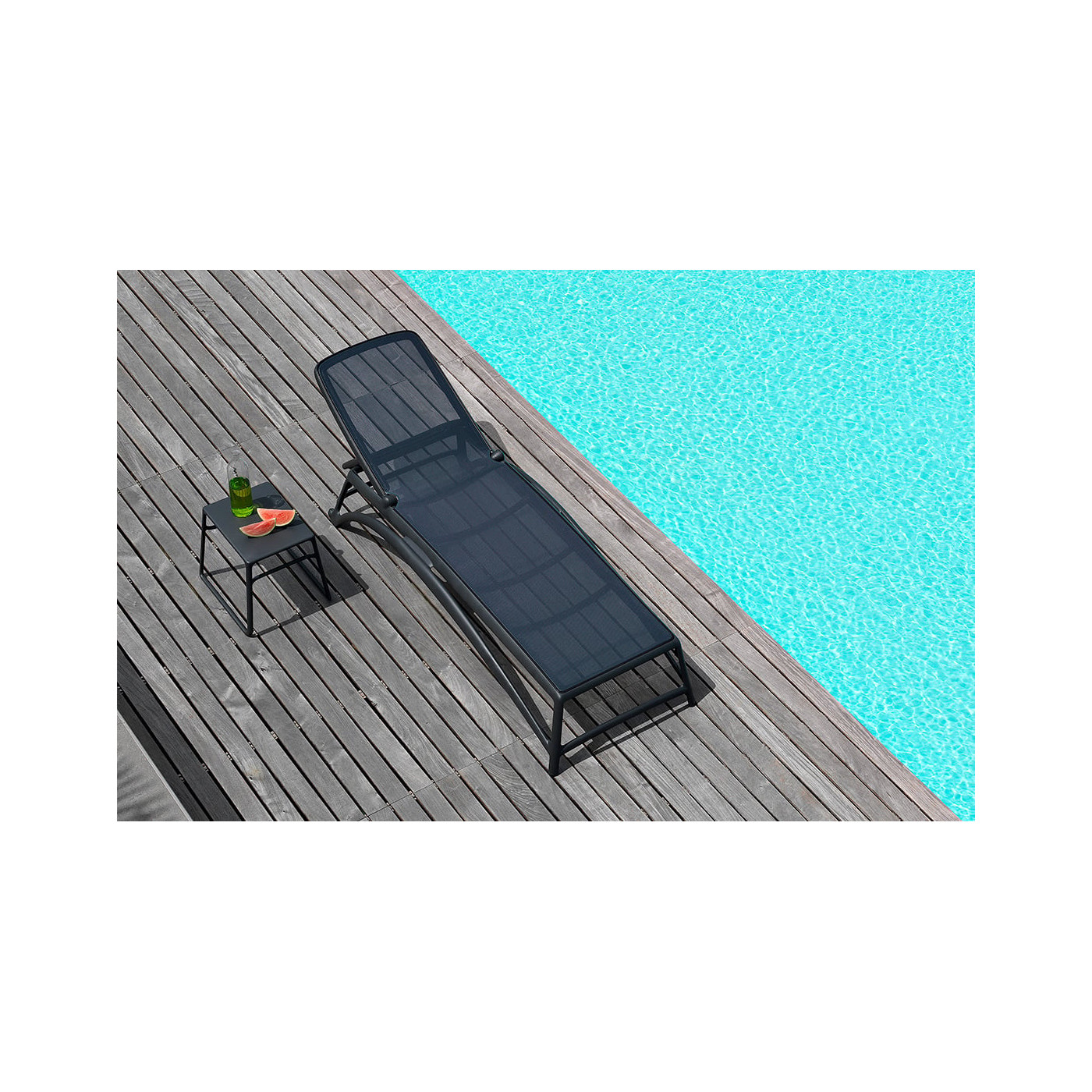 ATLANTICO WHITE WHITE SUN LOUNGER