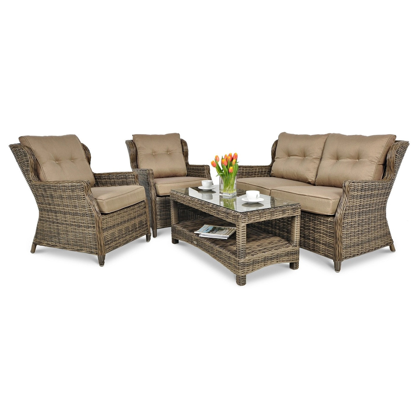 TRIVENTO II BROWN SET