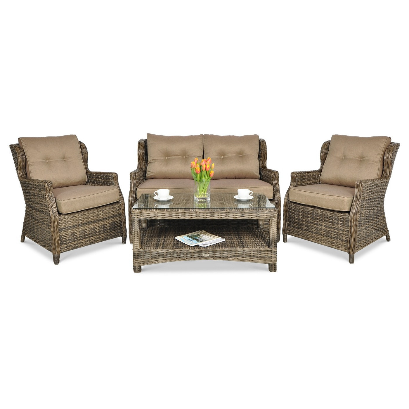 TRIVENTO II BROWN SET