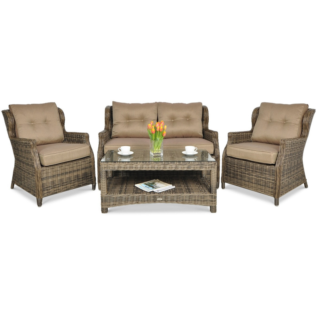 TRIVENTO II BROWN SET