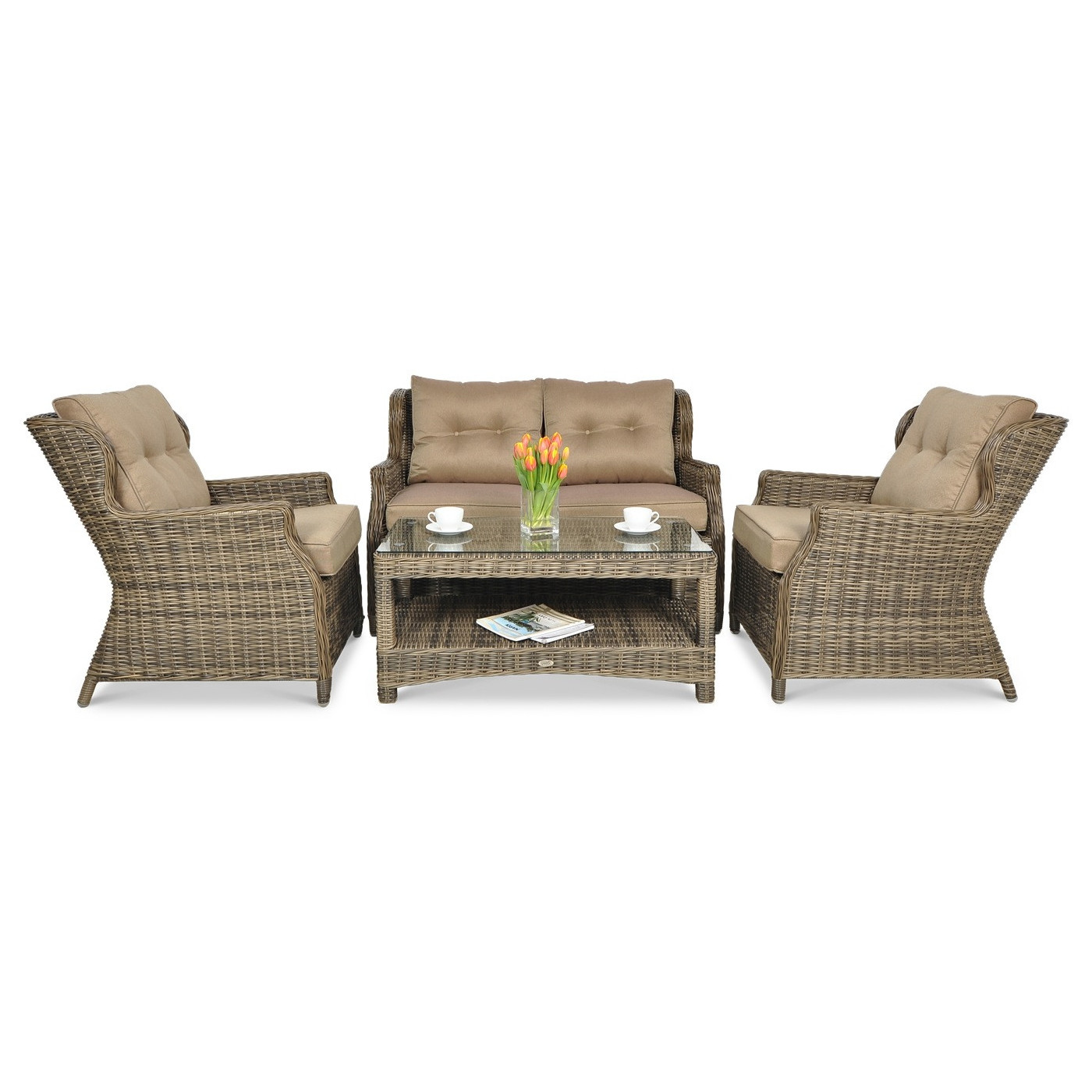 TRIVENTO II BROWN SET