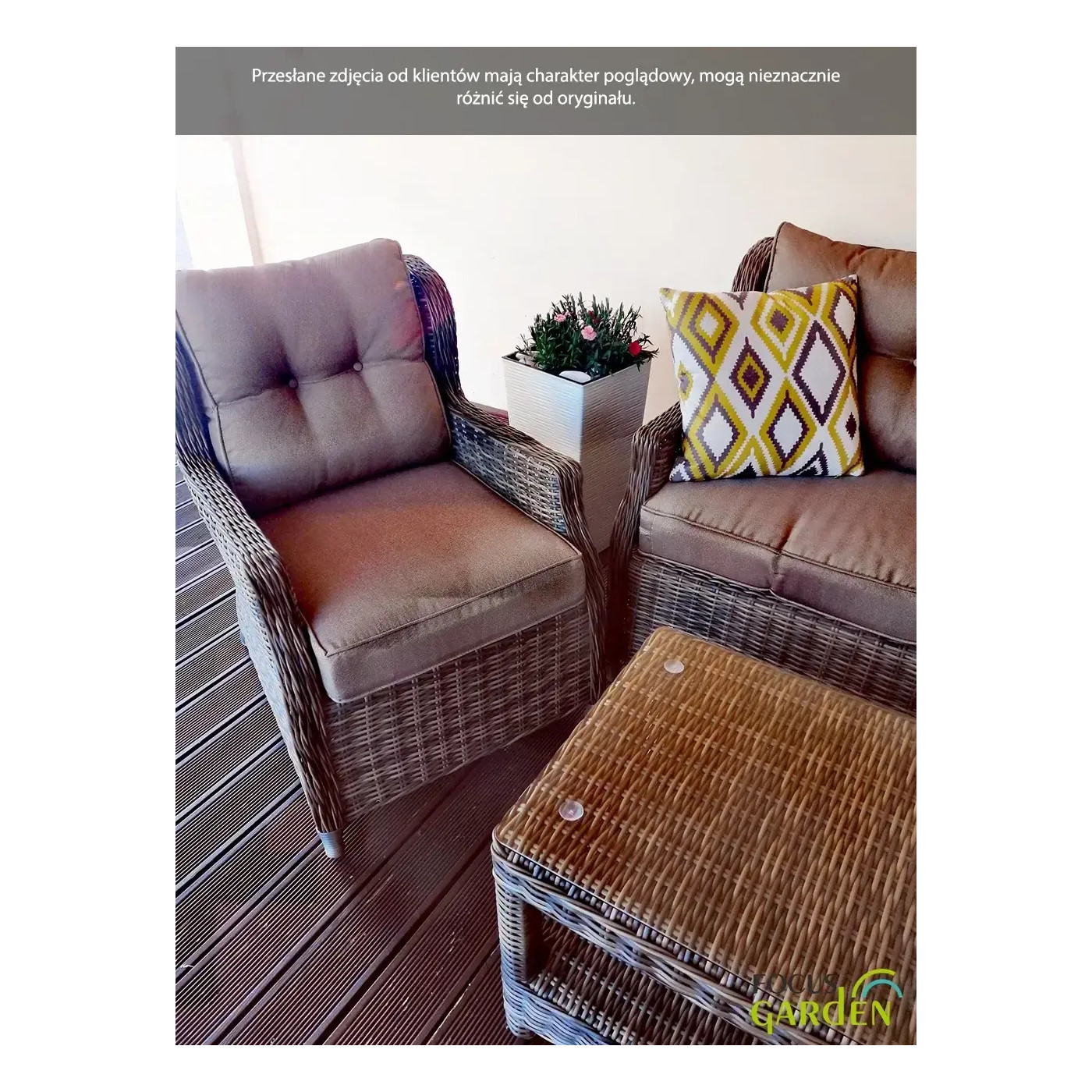 TRIVENTO II BROWN SET