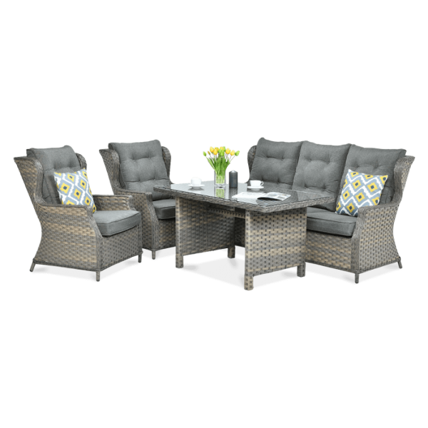 TRIVENTO III DINING ZESTAW MELANGE