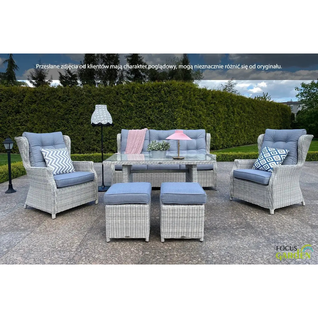 TRIVENTO III DINING SET MELANGE