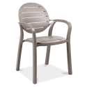 Krzesło ogrodowe Nardi Palma Tortora