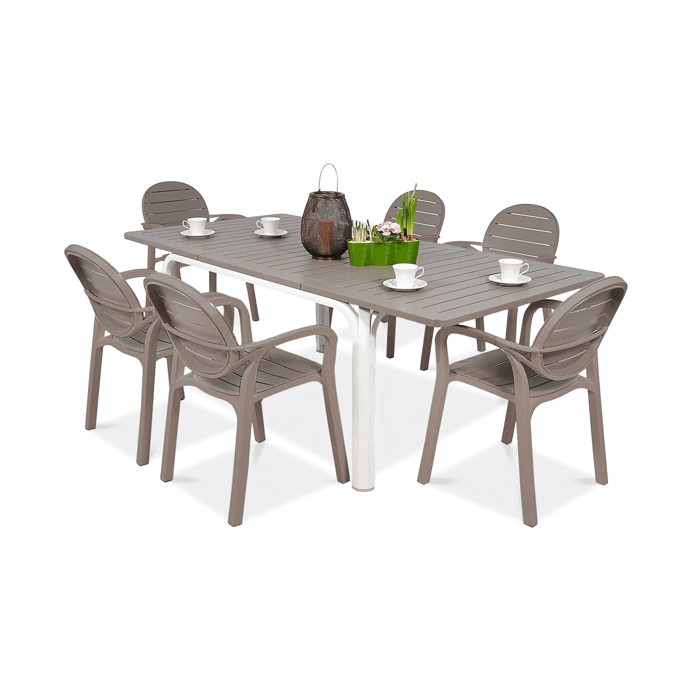 Zestaw ogrodowy Nardi PalmaAlloro 6140 - Kolor Tortora