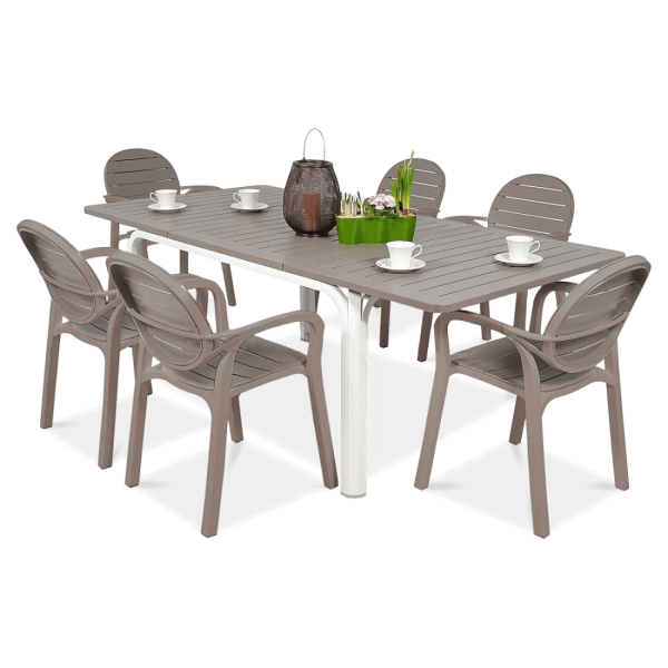 Nardi PalmaAlloro 6140 garden set - Tortora colour